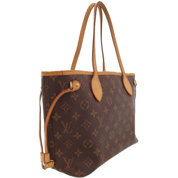 Louis Vuitton Handbags - Louis Vuitton Leather Brown Tote Neverfull Bag Monogram
